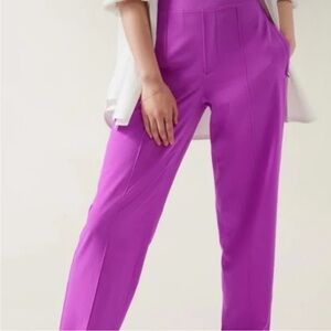 Athleta Brooklyn Heights Vienna Slim Pant Jazzy Purple-Size 2